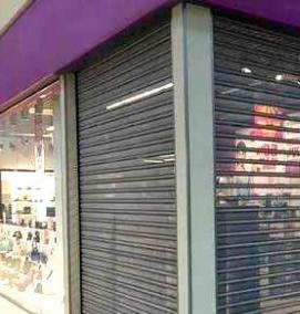 рольставни стальные перфорированные - модель 2