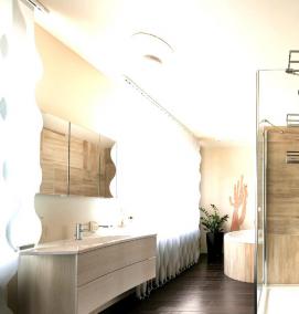 рольставни в ванную комнату - вариант 1