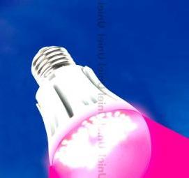 розовая лампа для рассады - тип 3