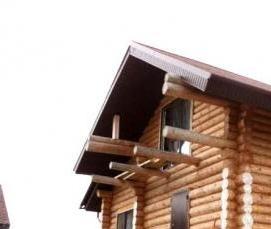 рубленные беседки для дачи - вариант 4