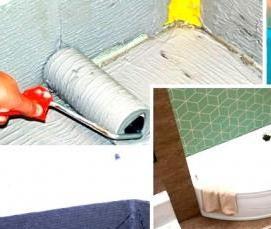 рулонная гидроизоляция ванной комнаты - вариант 2