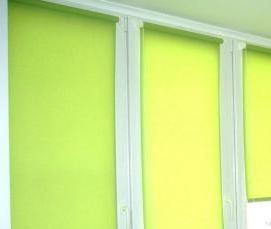 рулонные шторы на лоджию - вариант 1