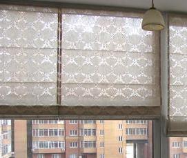 рулонные шторы на лоджию - вариант 2