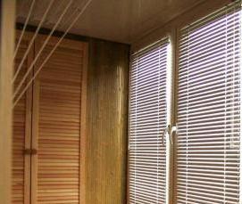 рулонные шторы на раздвижные окна - вариант 1