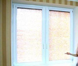рулонные шторы на витражные окна - модель 3