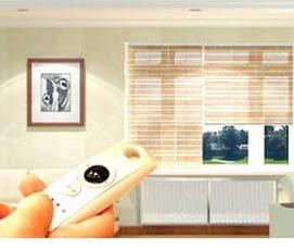 рулонные шторы с электроприводом - модель 4