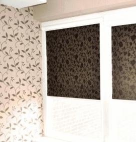 рулонные шторы с направляющими - тип 4