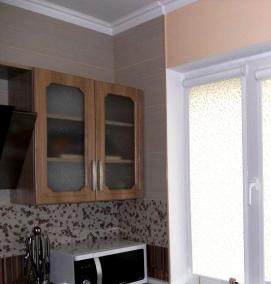 рулонные шторы с направляющими - тип 3