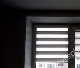 рулонные шторы серые - вариант 1