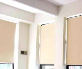 рулонные шторы зеленого цвета - модель 4