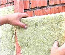 рулонные утеплители для стен изнутри - вариант 1