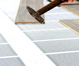 рулонный теплый пол - тип 3