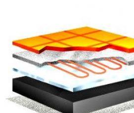 рулонный теплый пол - тип 2