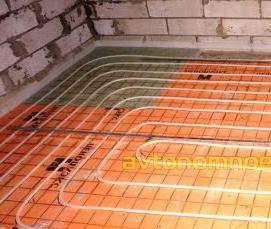 рулонный утеплитель для пола - вариант 3