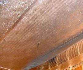 рулонный утеплитель для потолка - вариант 1