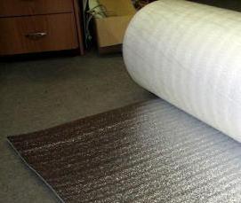 рулонный утеплитель для потолка - вариант 4