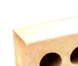 рустированный белый кирпич - тип 4