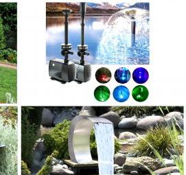 садовый фонтан без электричества - вариант 4