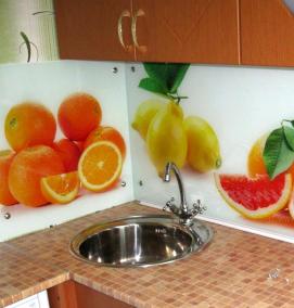 самоклеющийся фартук для кухни - модель 2