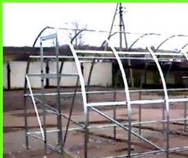 самоотапливаемая зимняя теплица - вариант 1