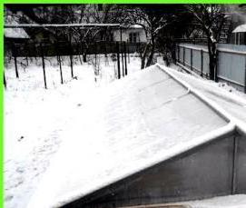 самоотапливаемая зимняя теплица - вариант 4