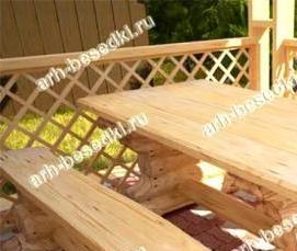 сборка деревянной мебели - модель 4