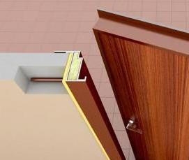 сборка дверной коробки - вариант 4