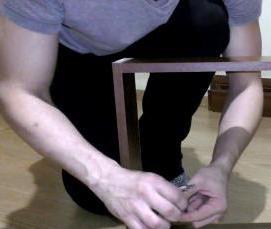 сборка  мебели: тумбы - модель 4