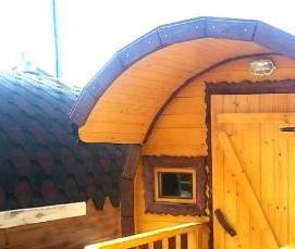 сборная баня-бочка - вариант 3