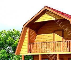 сборная баня из бруса - тип 4