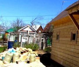 сборная баня из бруса - тип 3