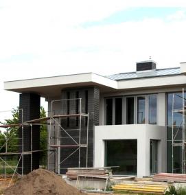 сборно-монолитный дом - модель 1