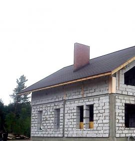 сборно-монолитный дом - модель 3