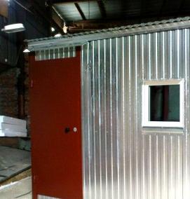 сборно-щитовая баня - тип 1