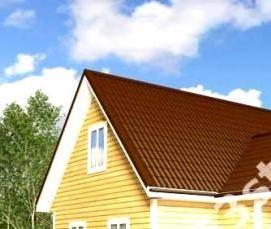 сборные деревянные дома - тип 1