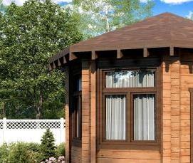 сборные дома для дачи - тип 3