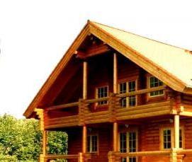 сборные дома из бруса - тип 4