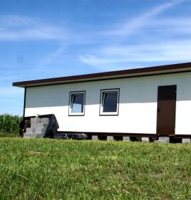 сборные дома из сэндвич-панелей - вариант 4