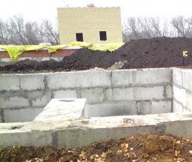 сборные фундаментные блоки - модель 4