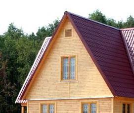 сборные каркасно-щитовые дома - модель 1