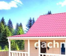 сборные каркасно-щитовые дома - модель 4