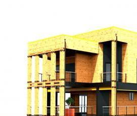 сборные круглые дома - модель 3