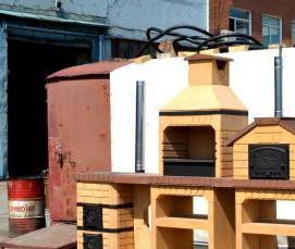 сборные печи-барбекю - модель 1