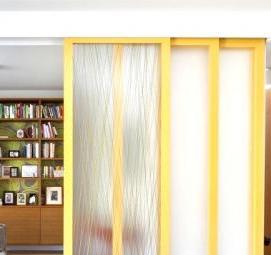 сдвижные перегородки межкомнатные - вариант 4