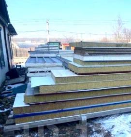 сэндвич-панели б/у - тип 1