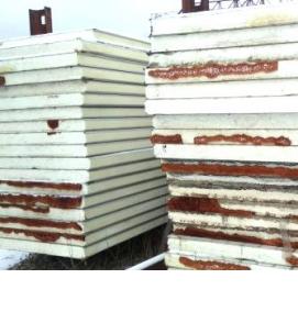 сэндвич-панели б/у - тип 3