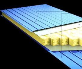 сэндвич-панели базальтовые - вариант 2