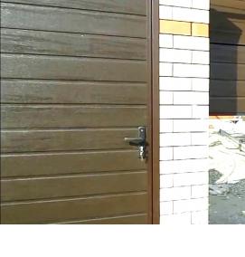 сэндвич-панели для ворот - модель 4