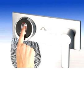 сейф с отпечатком пальца - тип 3