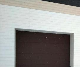 секционные сэндвич-панели - вариант 1